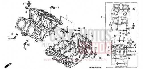 CARTER MOTEUR VF750CX de 1999